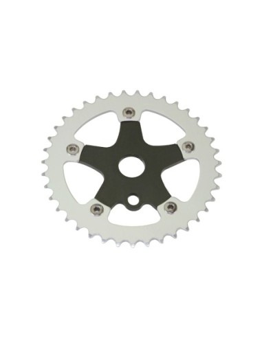 Alloy Chainring 1/2 X 1/8 39t Silver Chainring...